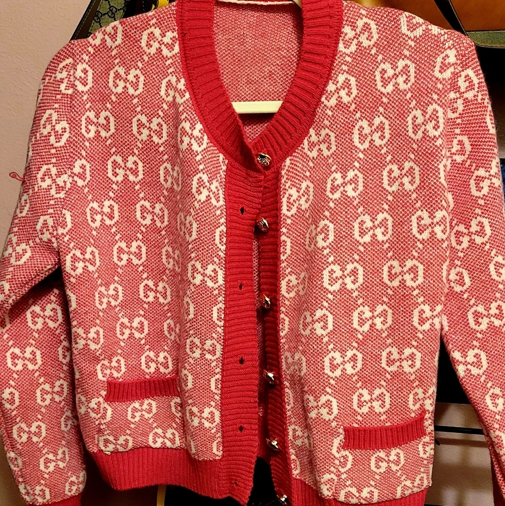 Pink sweater